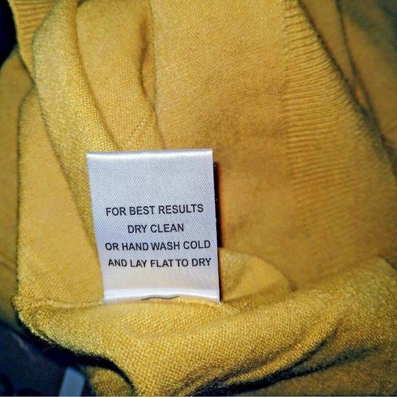 Stitches & Stripes Womens Sweater Size Small Yellow Raised Stripe Long S… - Picture 6 of 7